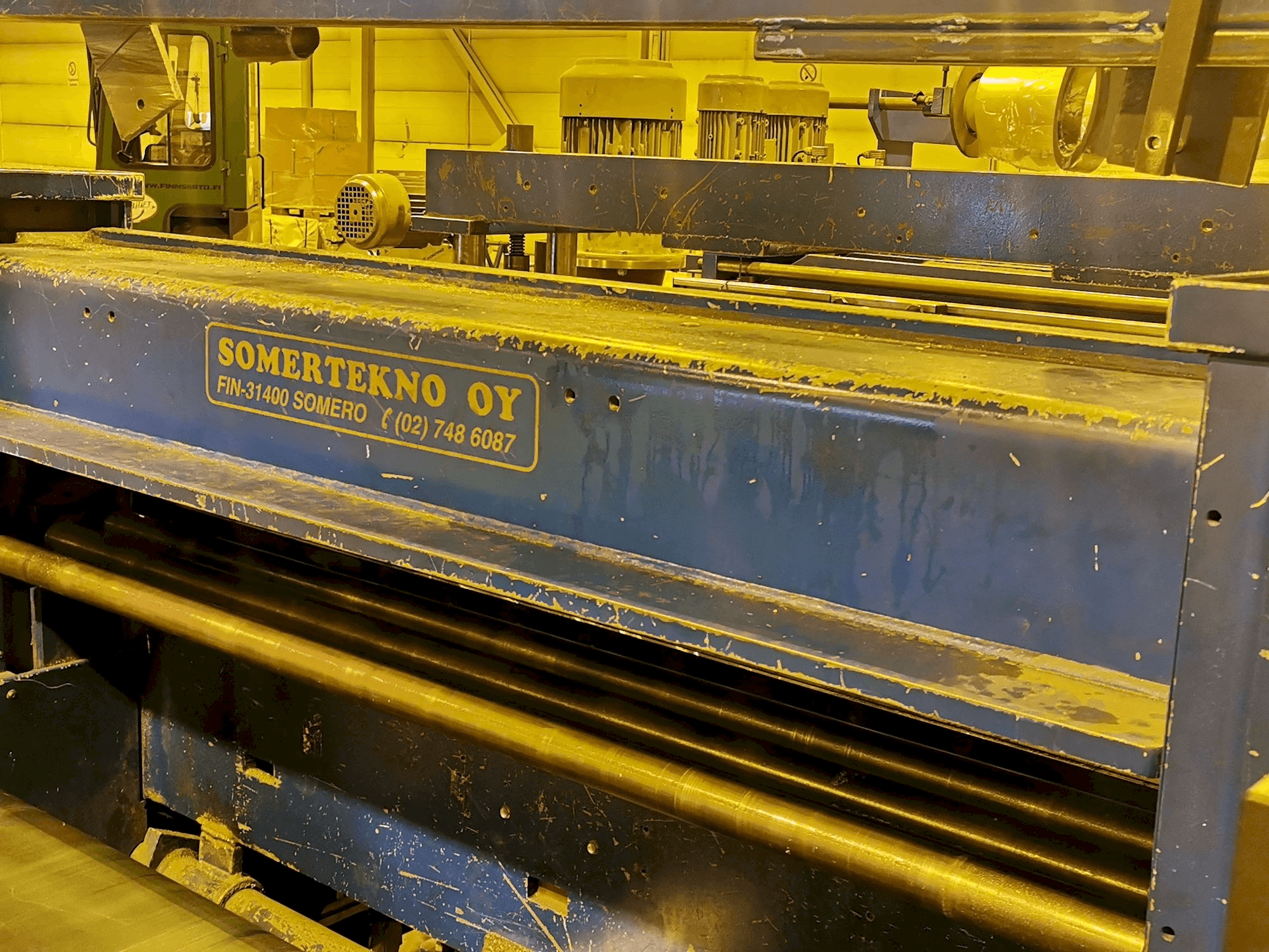 Front view of SOMERTEKNO OY 2547 machine