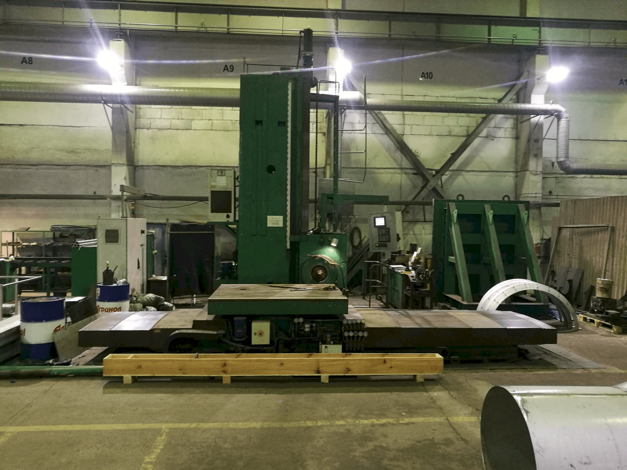 Front view of HEIDENHAIN AFC 130 H 1000 machine