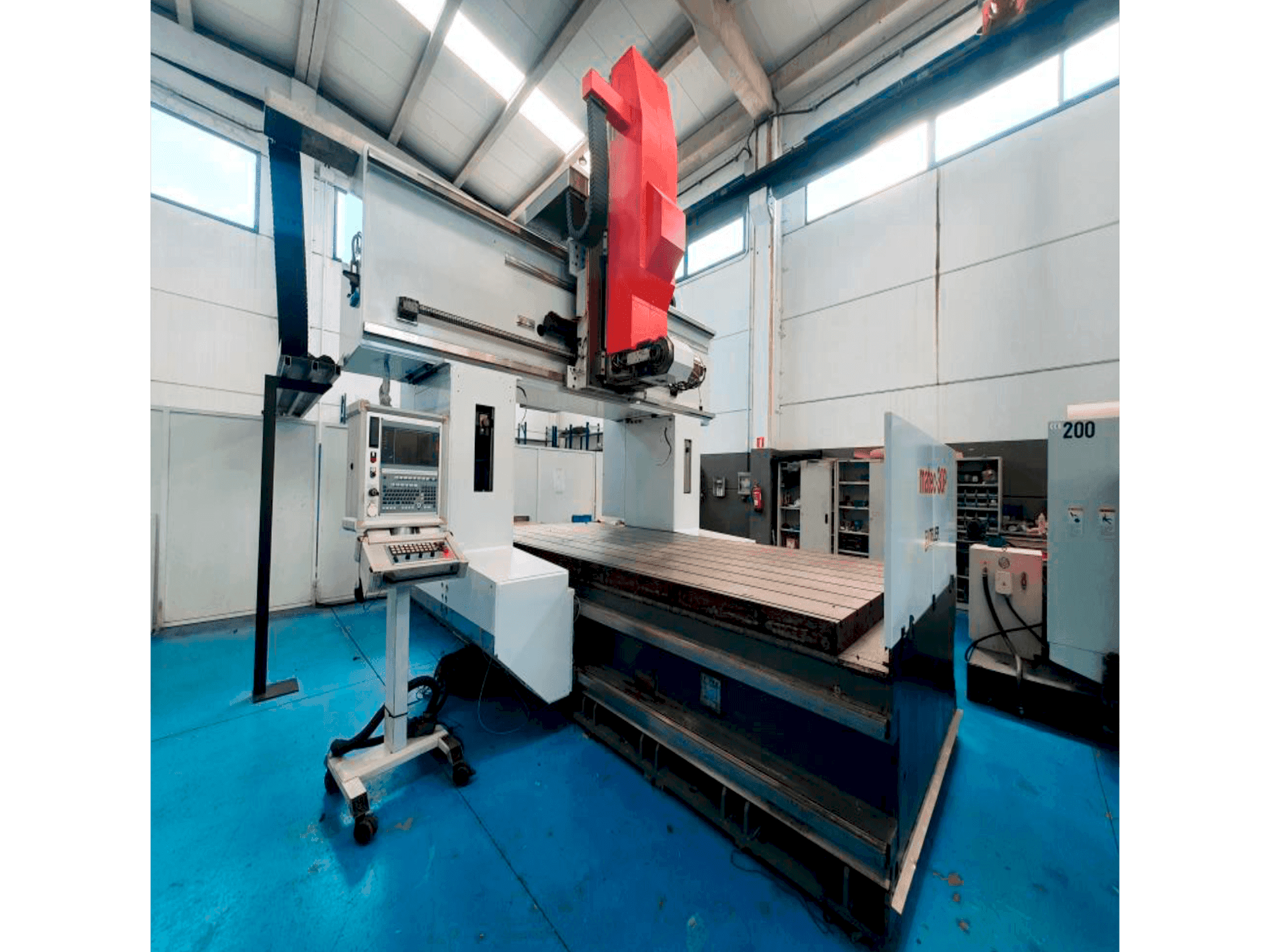 Front view of Matec 30P machine