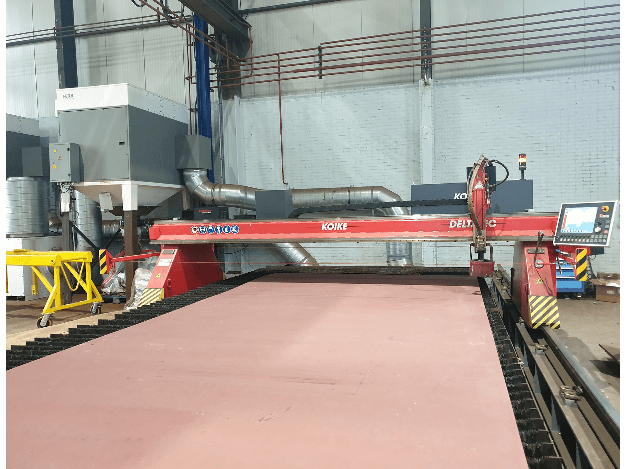 Front view of KOIKE DELTATEC 4000 Machine