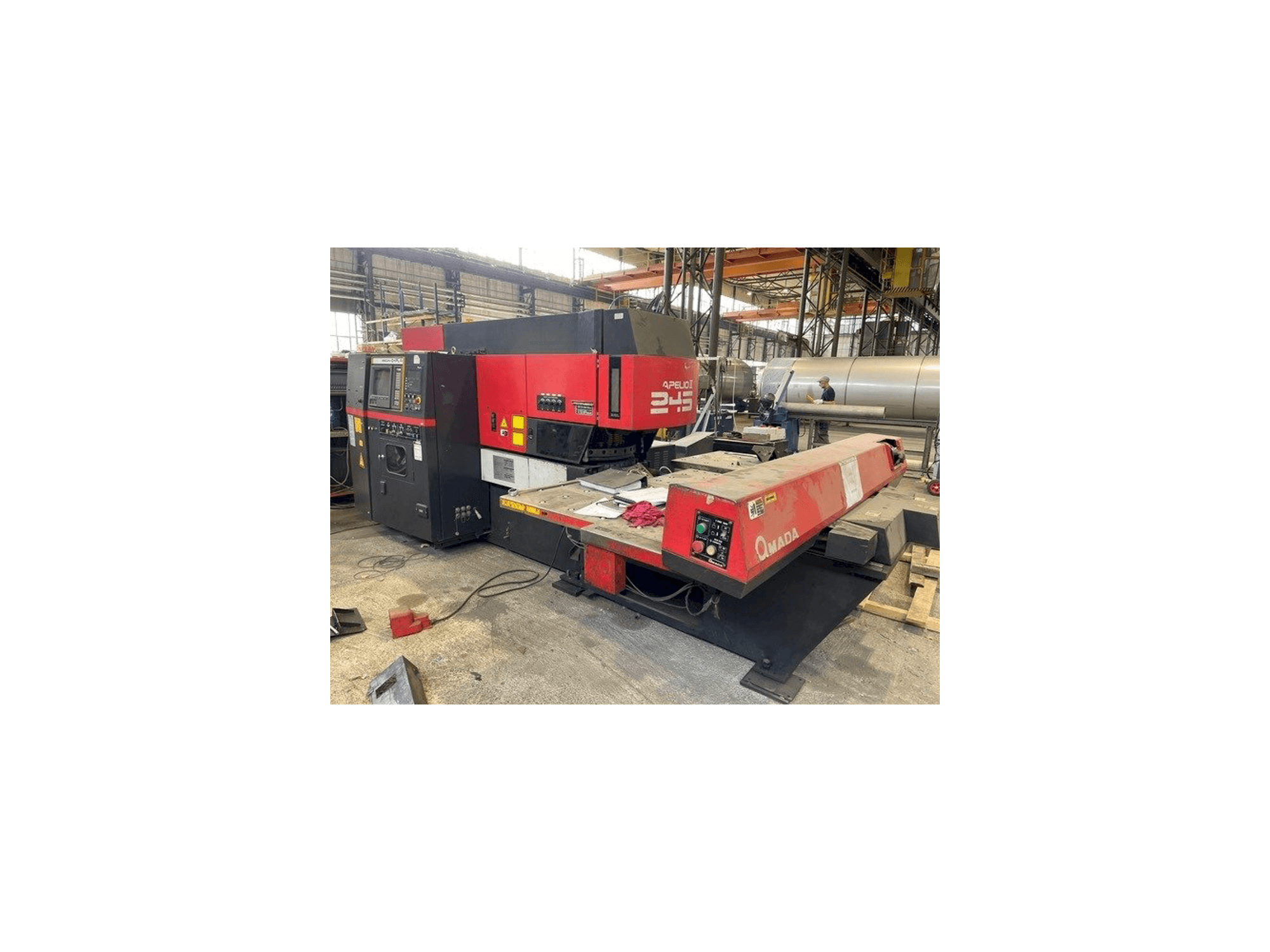 Front view of AMADA Apelio II 245 machine