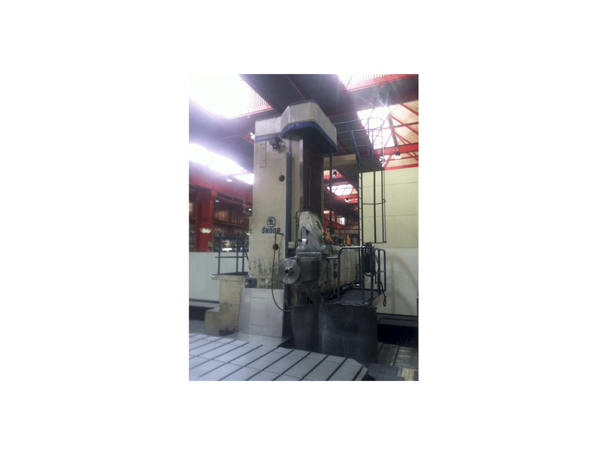 Front view of SKODA WD 160 B machine