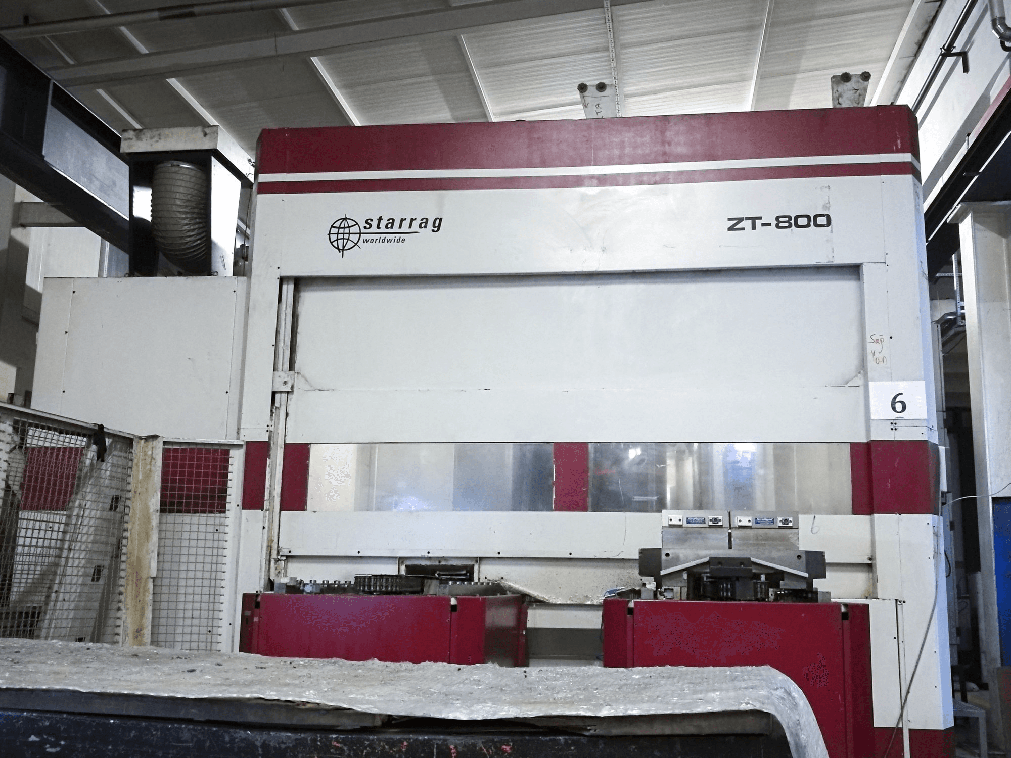 Front view of Starrag ZT 800/130 machine