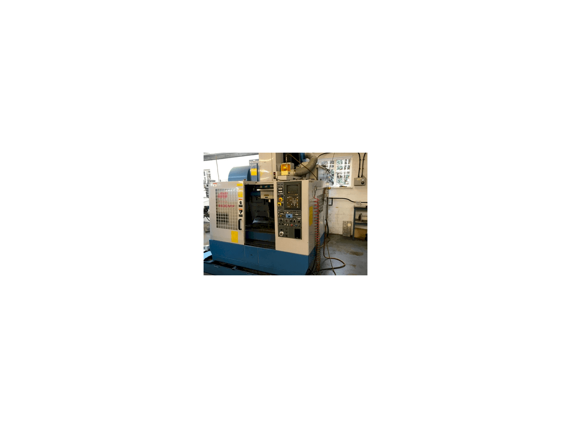 Front view of Matsuura MC 600 VF machine