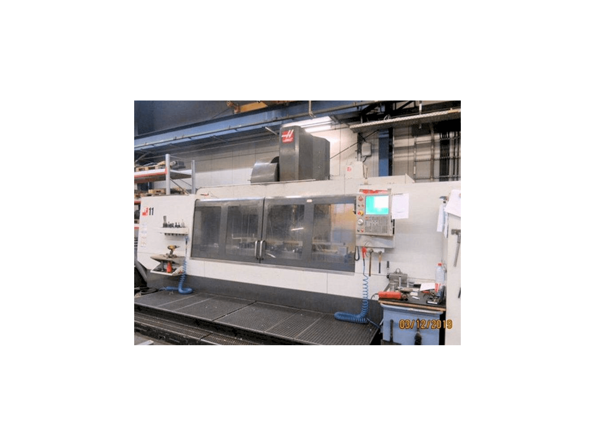 Front view of HAAS VF-11/50 machine